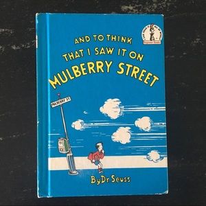 And To Think That I Saw It On Mulberry Street Book